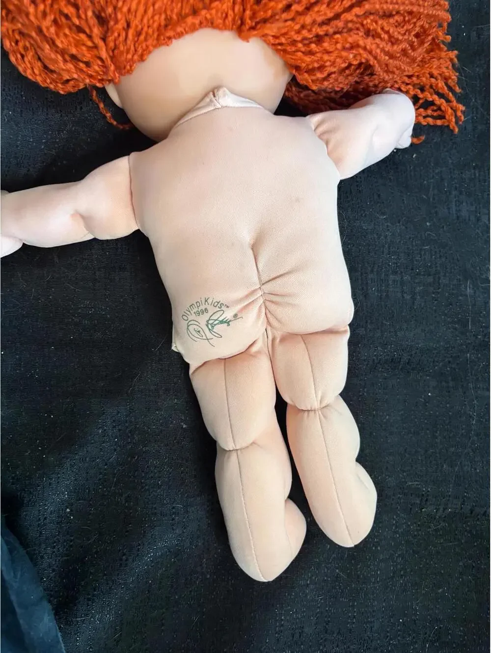 Cabbage Patch Kids Olympikids Girl Doll Red Hair 1996 Mint Condition